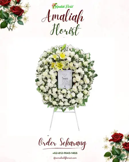 Krans Bunga Duka Sinar Semendo